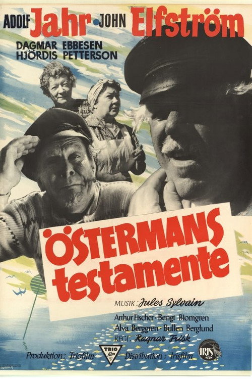 Movie poster for Östermans testamente (1954)