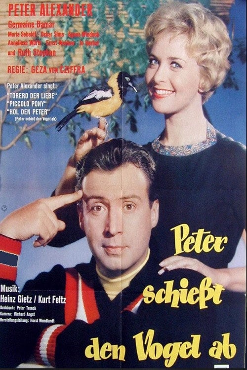 Movie poster for Peter schießt den Vogel ab (1959)