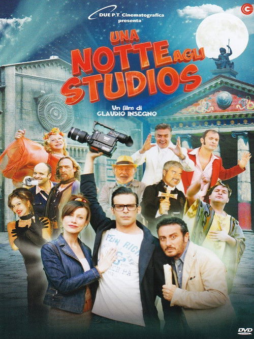 Movie poster for Una notte agli studios (2013)