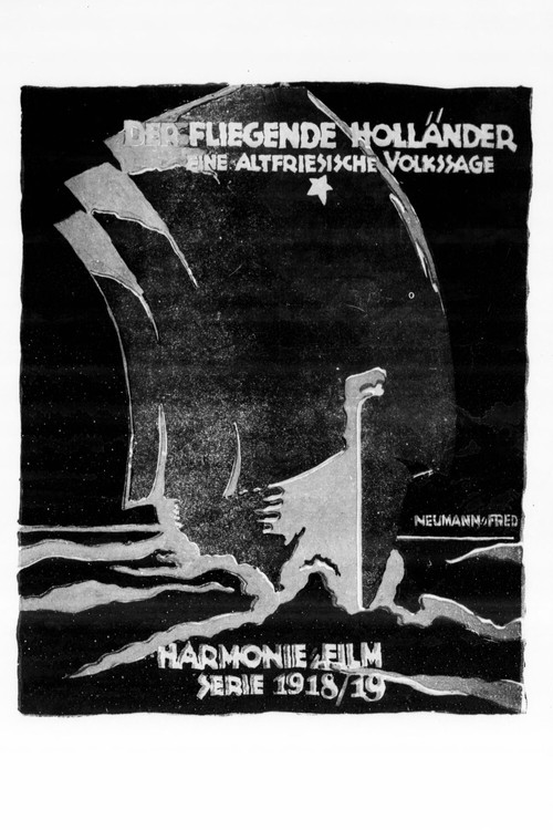 Movie poster for Der fliegende Holländer (1918)