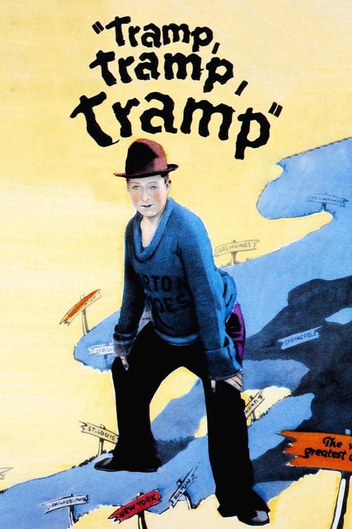 Movie poster for Tramp, Tramp, Tramp (1926)
