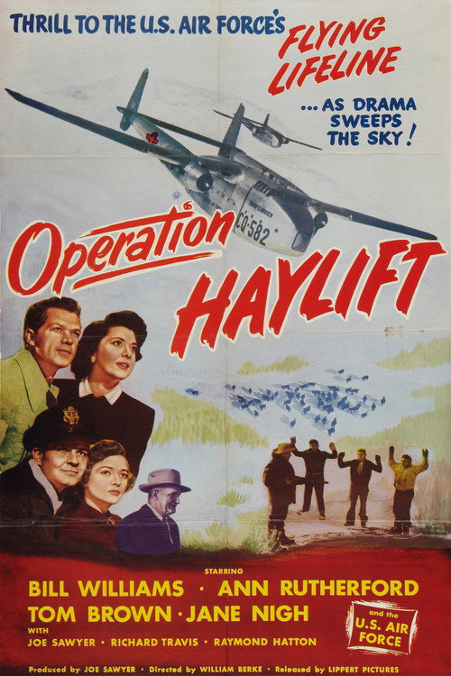 Movie poster for Operation Haylift (1950)