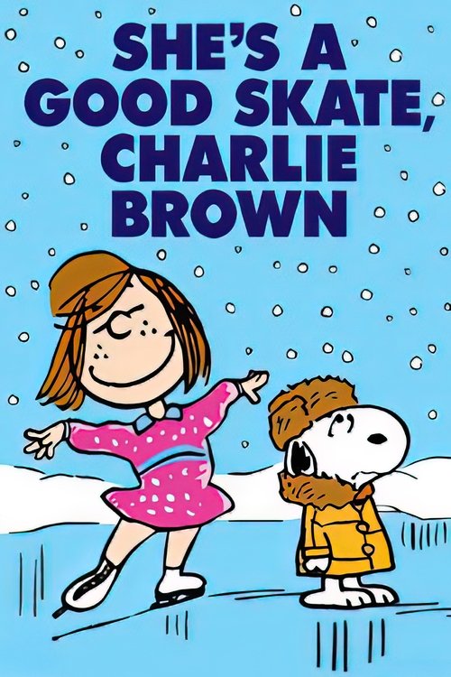 Movie poster for She's a Good Skate, Charlie Brown (1980)
