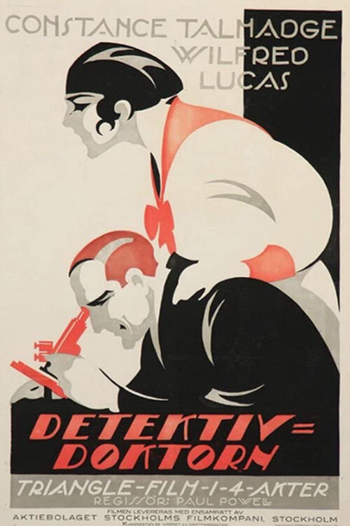 Movie poster for The Microscope Mystery (1916)