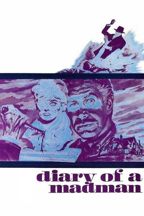 Movie poster for Diary of a Madman (1963)