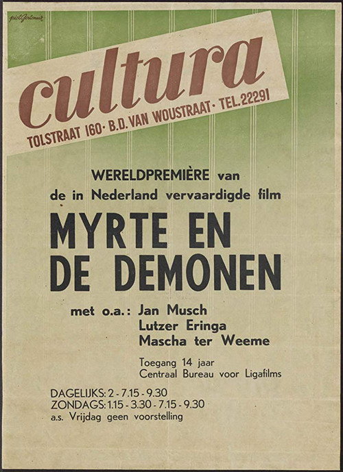 Movie poster for Myrte & The Demons (1950)