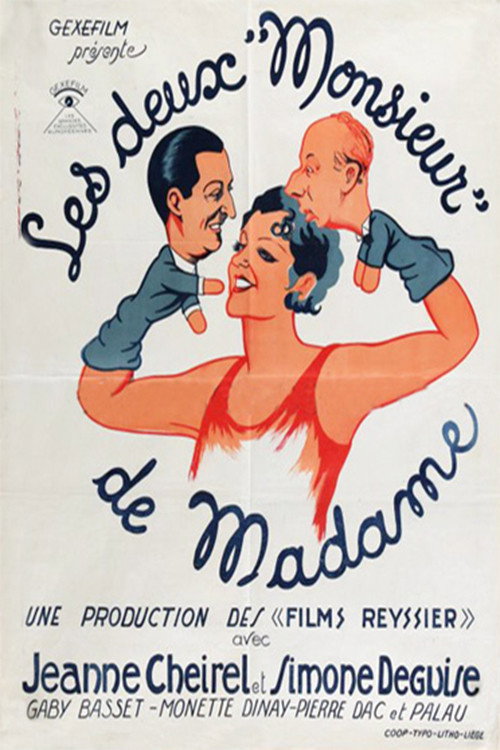 Movie poster for Les deux 'Monsieur' de Madame (1933)