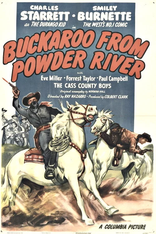 Movie poster for Buckaroo from Powder River (1947)