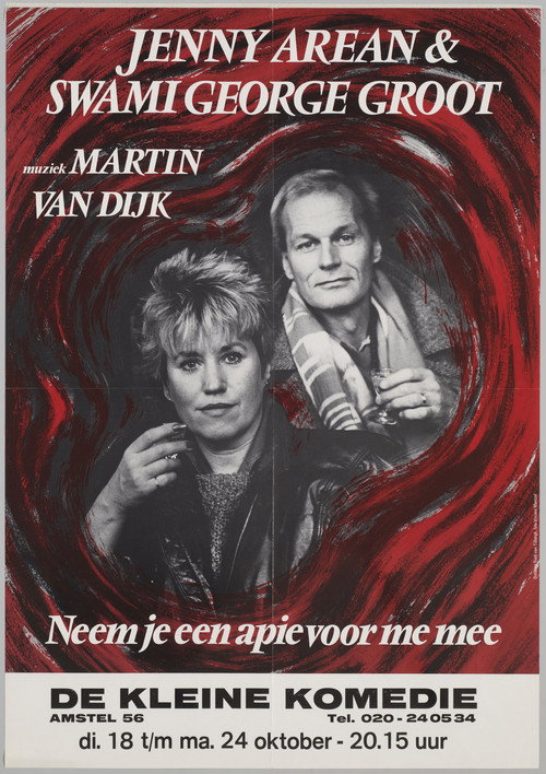 Movie poster for Jenny Arean & Swami George Groot: Neem Je een Apie voor Me Mee (1990)
