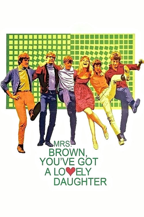 Movie poster for Mrs. Brown, You've Got a Lovely Daughter (1968)