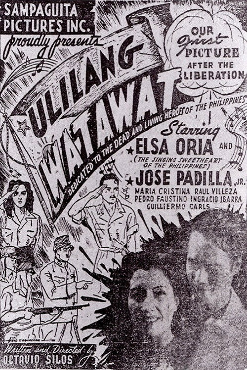 Movie poster for Ulilang Watawat (1946)