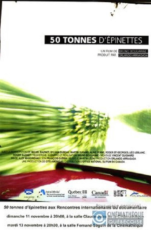 Movie poster for 50 tons of spruce (2007)