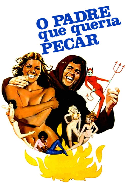 Movie poster for O Padre Que Queria Pecar (1975)