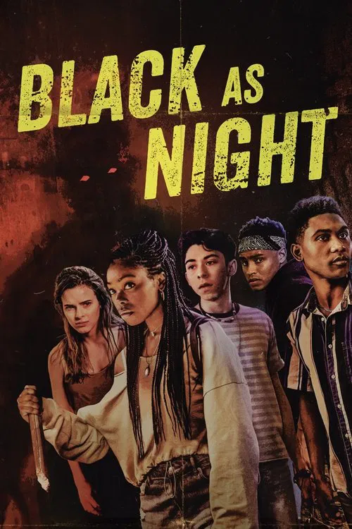 Movie poster for Black as Night (2021)