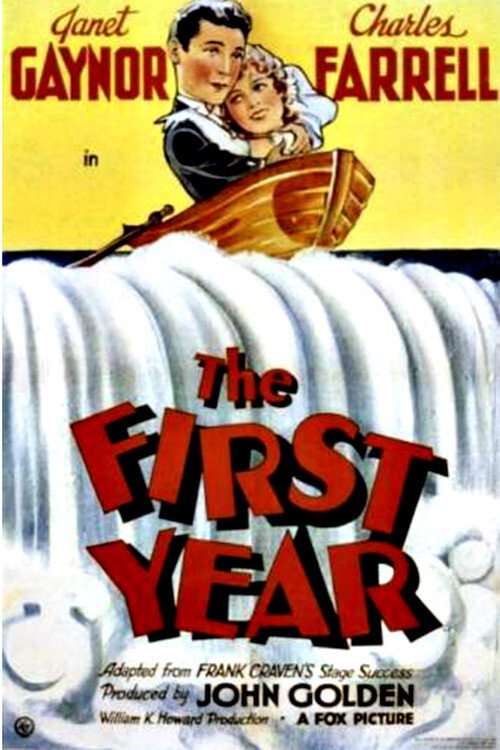 Movie poster for The First Year (1932)