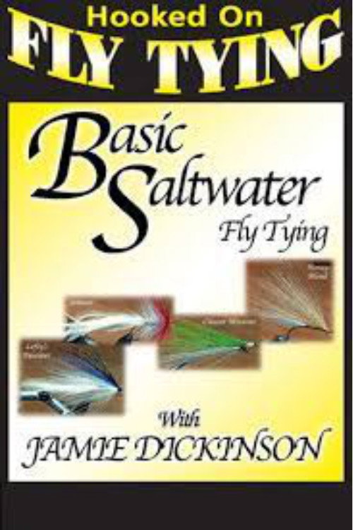 Movie poster for Hooked on Fly Tying: Basic Saltwater Fly Tying