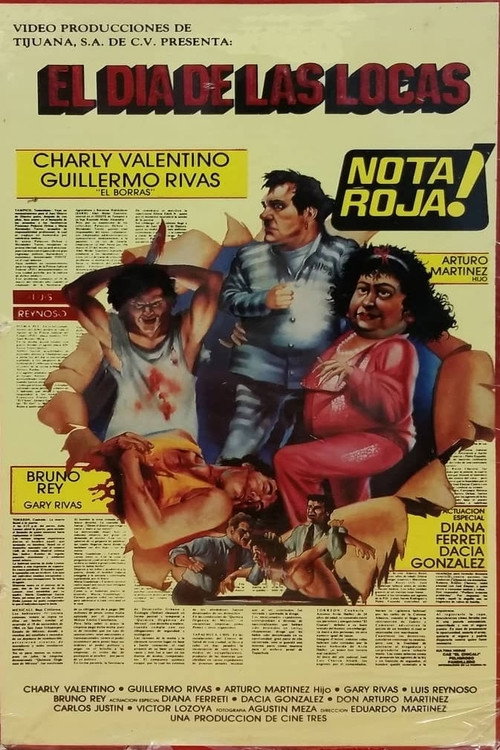 Movie poster for El día de las locas (1990)