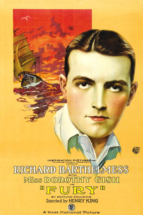 Movie poster for Fury (1923)