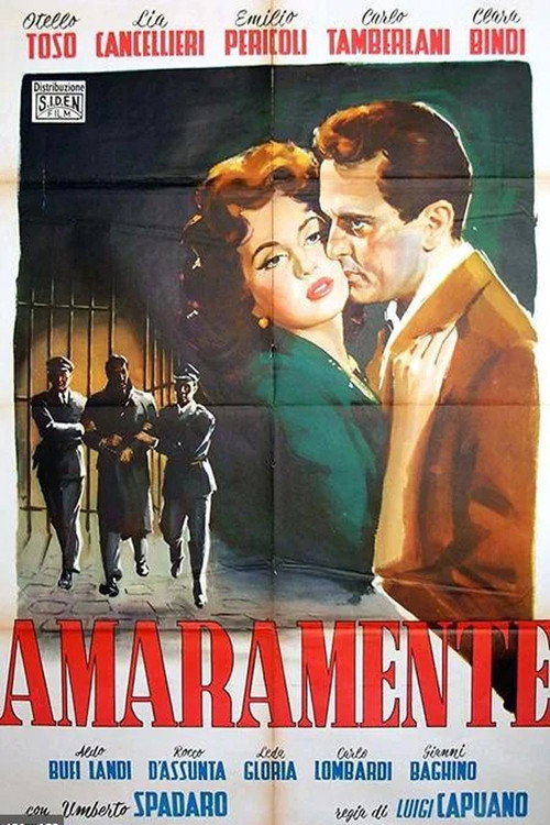 Movie poster for Bitterly (1956)