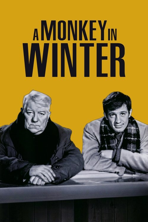 Movie poster for A Monkey in Winter (1962)