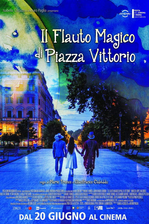 Movie poster for Il flauto magico di Piazza Vittorio (2019)