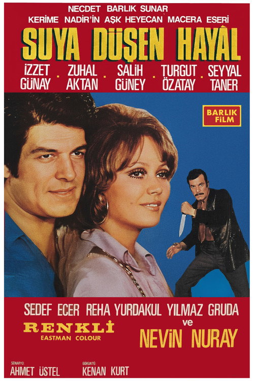 Movie poster for Suya Düşen Hayal (1972)