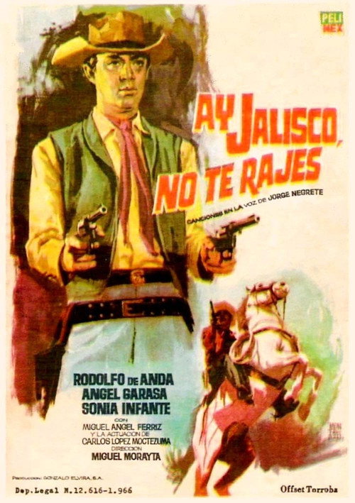 Movie poster for ¡Ay, Jalisco no te rajes! (1965)