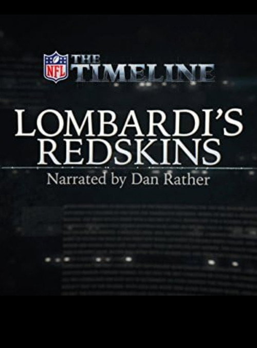 Movie poster for Lombardi's Redskins (2016)