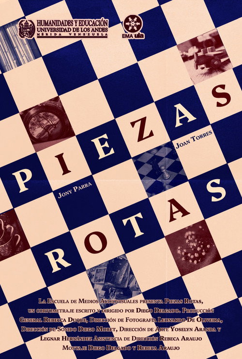 Movie poster for Piezas Rotas (2025)