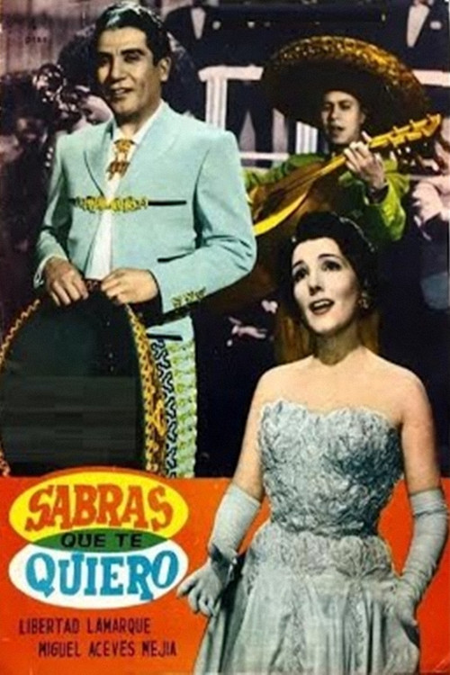 Movie poster for Sabrás que te quiero (1958)