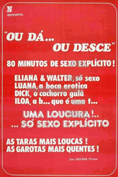 Movie poster for Ou Dá... ou Desce (1984)