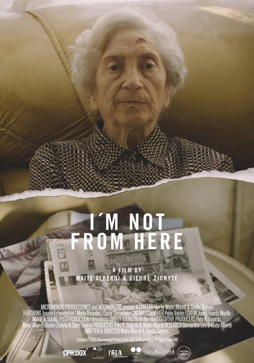 Movie poster for I'm Not From Here (2016)