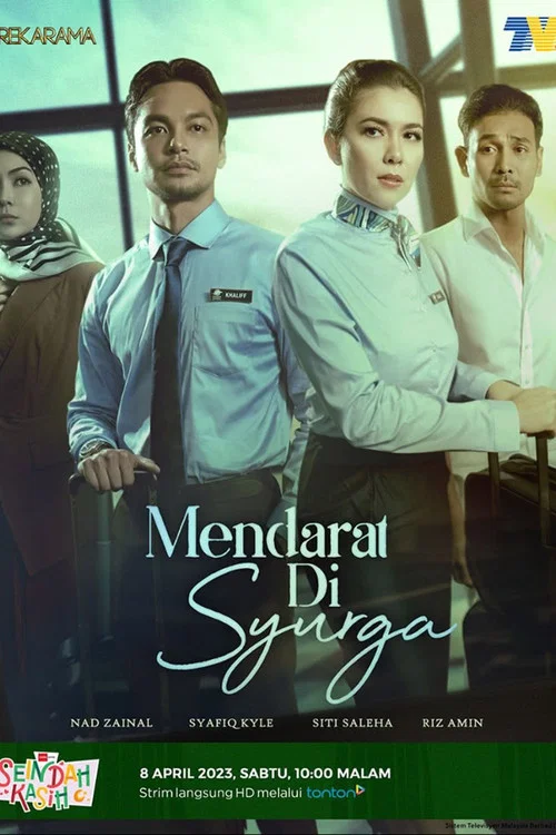 Movie poster for Mendarat Di Syurga (2023)