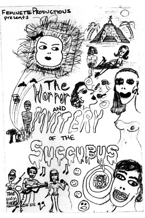 Movie poster for The Horror and Mystery of the Succubus (1986)