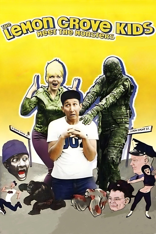 Movie poster for The Lemon Grove Kids Meet the Monsters (1968)