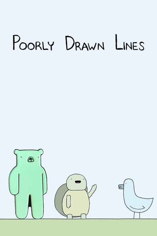 Series poster for Poorly Drawn Lines (2021)