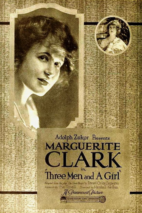 Movie poster for Three Men and a Girl (1919)