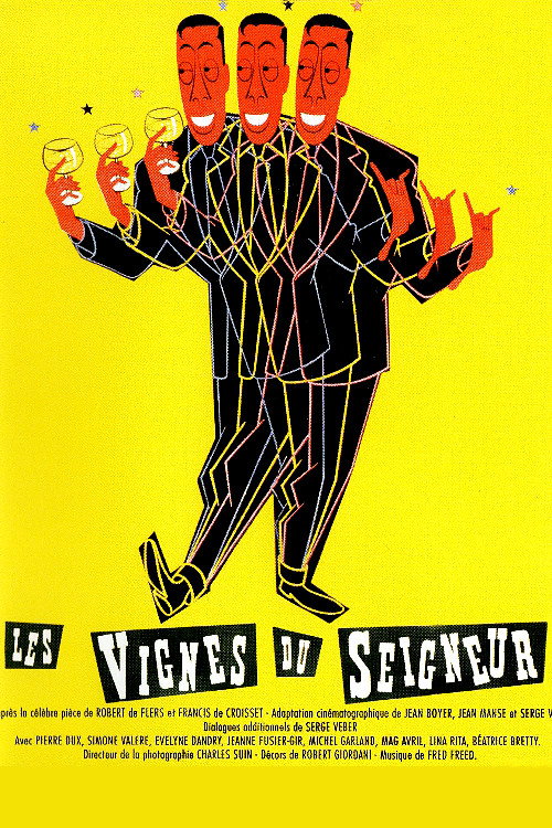 Movie poster for Les Vignes du Seigneur (1958)