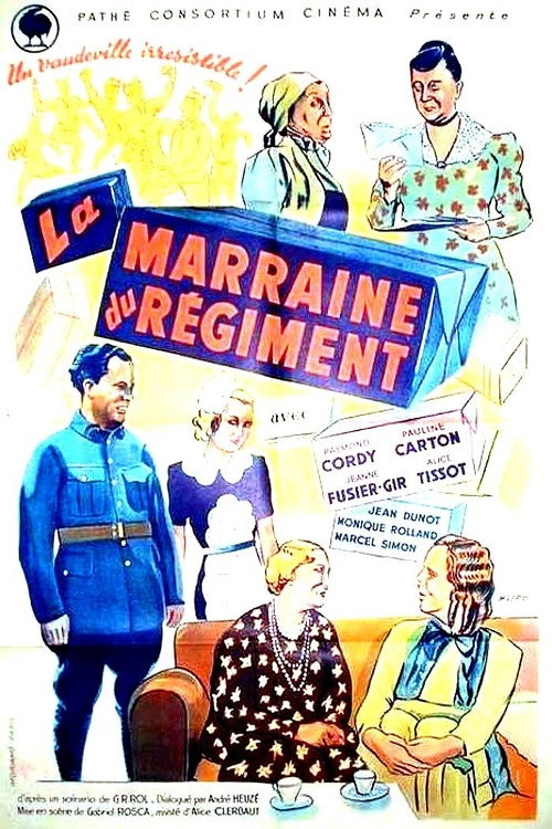 Movie poster for La marraine du régiment (1938)