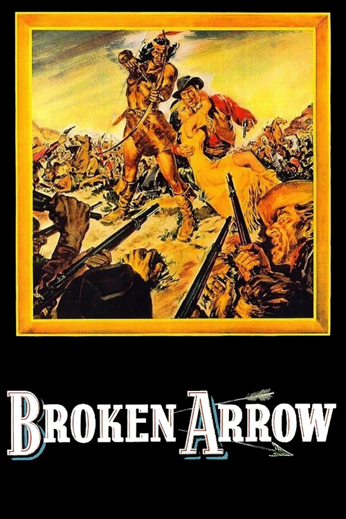 Movie poster for Broken Arrow (1950)