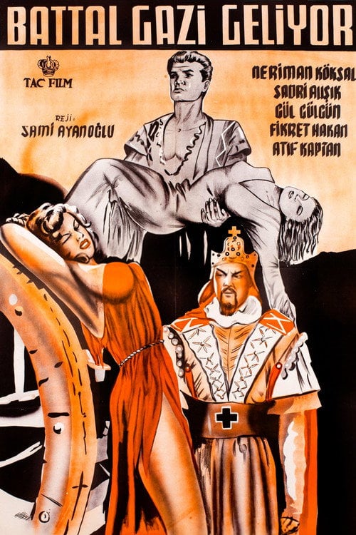 Movie poster for Battal Gazi Geliyor (1955)