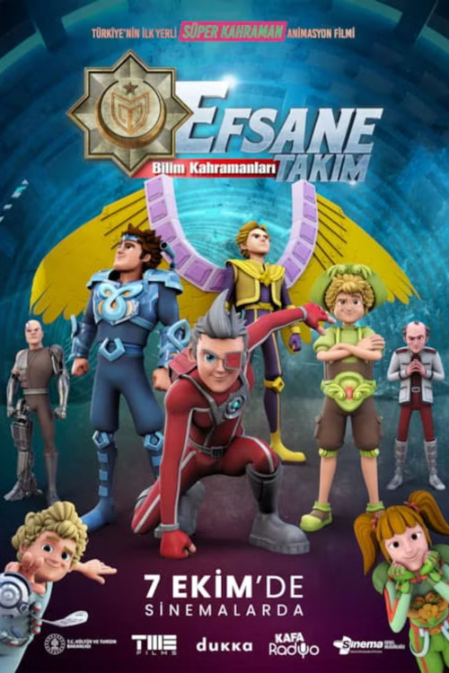 Movie poster for Efsane Takım: Bilim Kahramanları