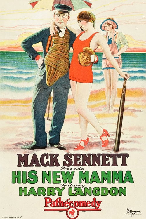 Movie poster for His New Mamma (1924)