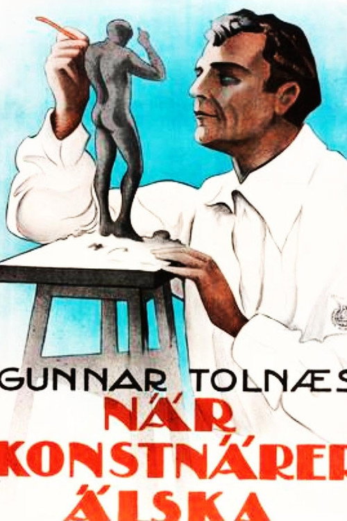 Movie poster for When Artists Love (1915)