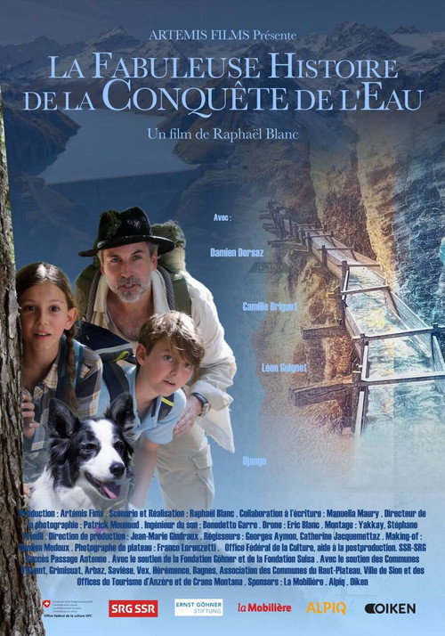 Movie poster for La Fabuleuse histoire de la conquête de l'eau (2023)