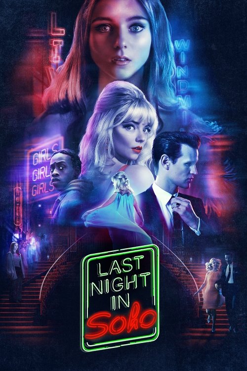 Movie poster for Last Night in Soho (2021)