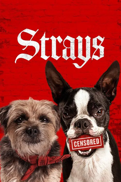 Movie poster for Strays (2023)