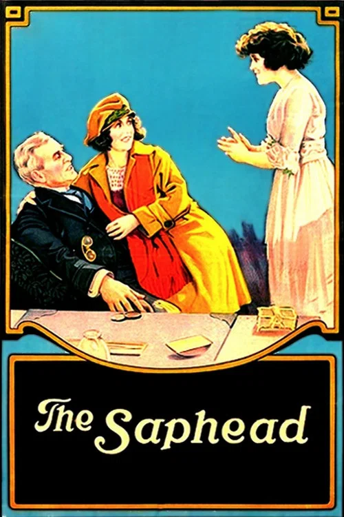 Movie poster for The Saphead (1920)