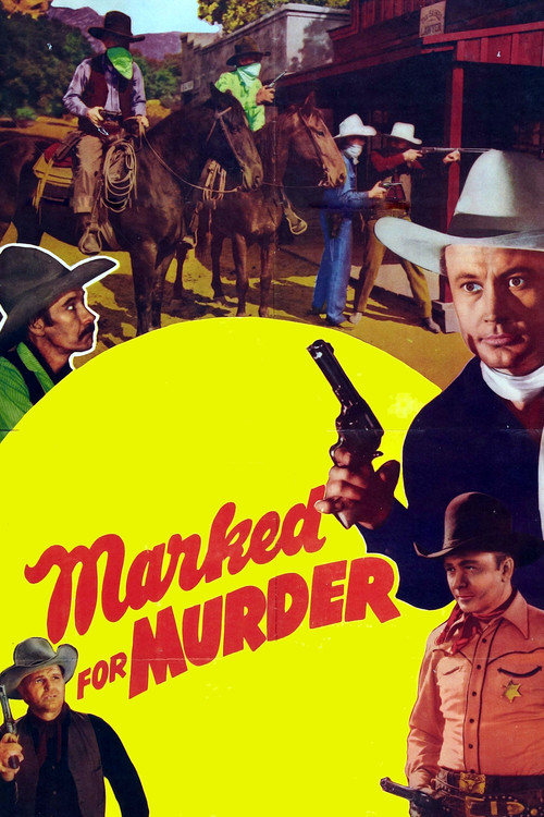 Movie poster for Marked for Murder (1945)