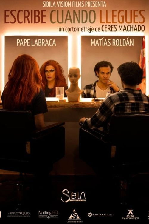 Movie poster for Escribe cuando llegues (2021)
